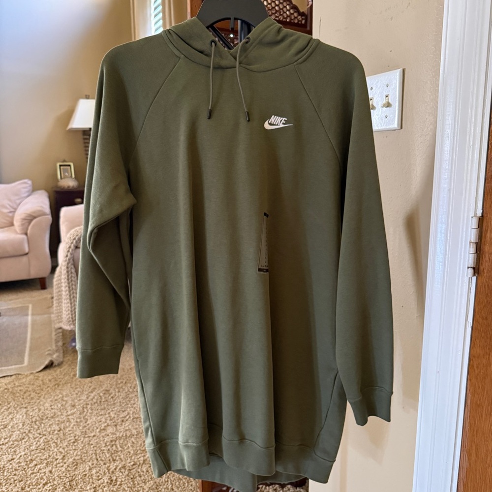 Nike Essentials Fleece Hoodie Sweatshirt Dress